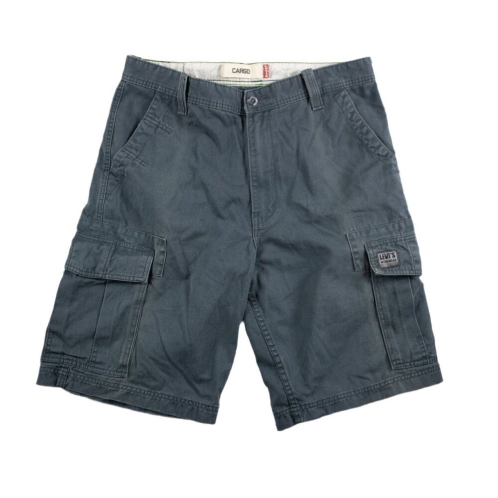 Levi's Red Tab Faded Gray Cargo Shorts / 33